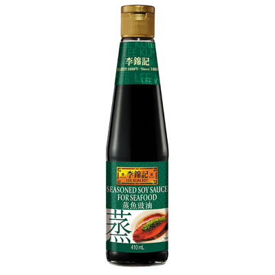Lee Kum Kee Seasoned Soy Sauce For Seafood 410ml ~ 李錦記蒸魚豉油 410ml