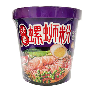 ABD Instant River Snail Noodle Hot n Spicy Flavour ~ ABD 劲爽螺蛳粉 麻辣味 桶装