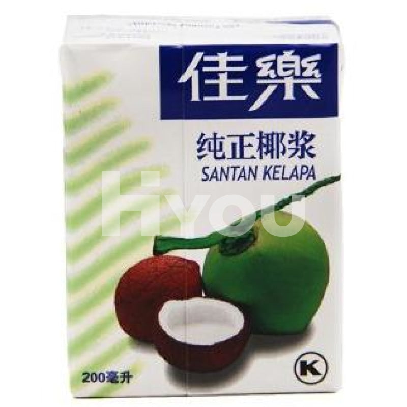 Kara UHT Coconut Cream 200ml 佳樂 純正椰漿 200ml