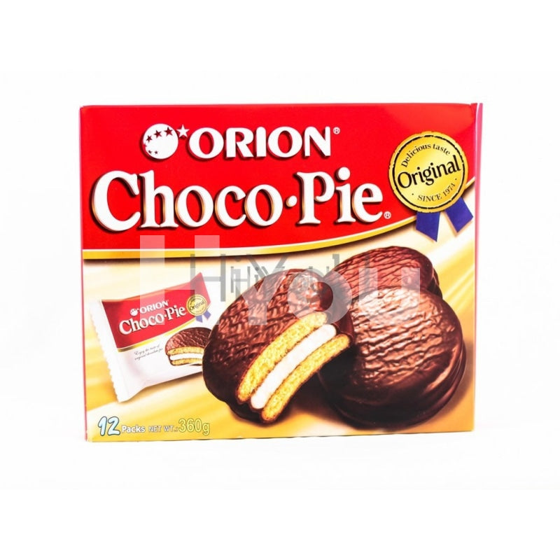 Orion Choco Pie 12 Packs 12x30g ~ 巧克力派 大 12x30g