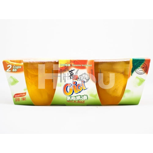 Strong Cici 2 Cups Mixed Fruit Jelly 2X200G ~ Confectionery