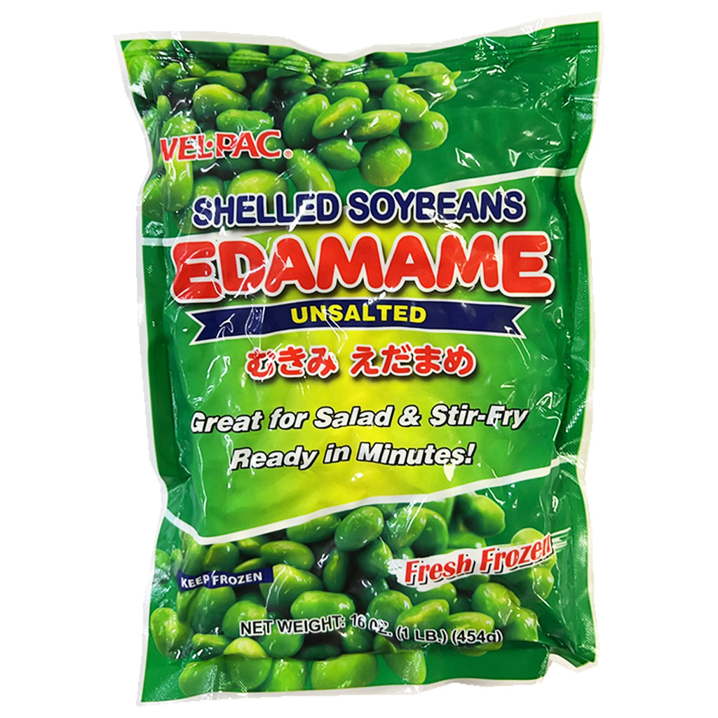 Wei Pac Shelled And Boiled Edamame 454g ~ Wel Pac 毛豆 454g