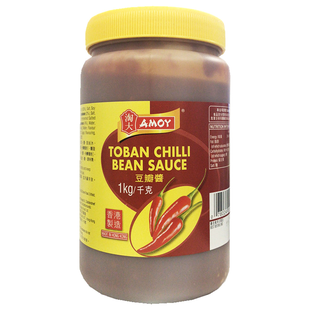 Amoy Toban Chilli Bean Sauce 1kg ~ 淘大豆瓣醬 1kg