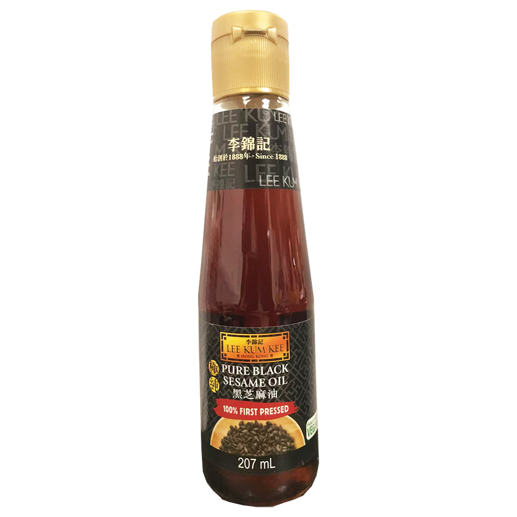 LKK Pure Black Sesame Oil 207ml ~ 李锦记黑芝麻油 207ml