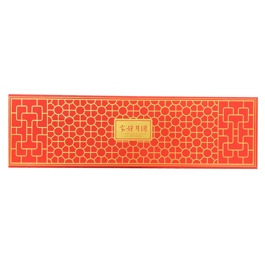 YY Assorted Suzhou Style Mooncake 360g ~ 邀月蘇式月餅椒鹽白果豆沙香芋 360g