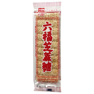 Six Fortune White Sesame Cookies 85g ~ 六福白芝麻糖 85g