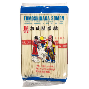 Six Fortune Tomashiraga Somen Noodle 400g ~ 六福友白髮素麵 400g