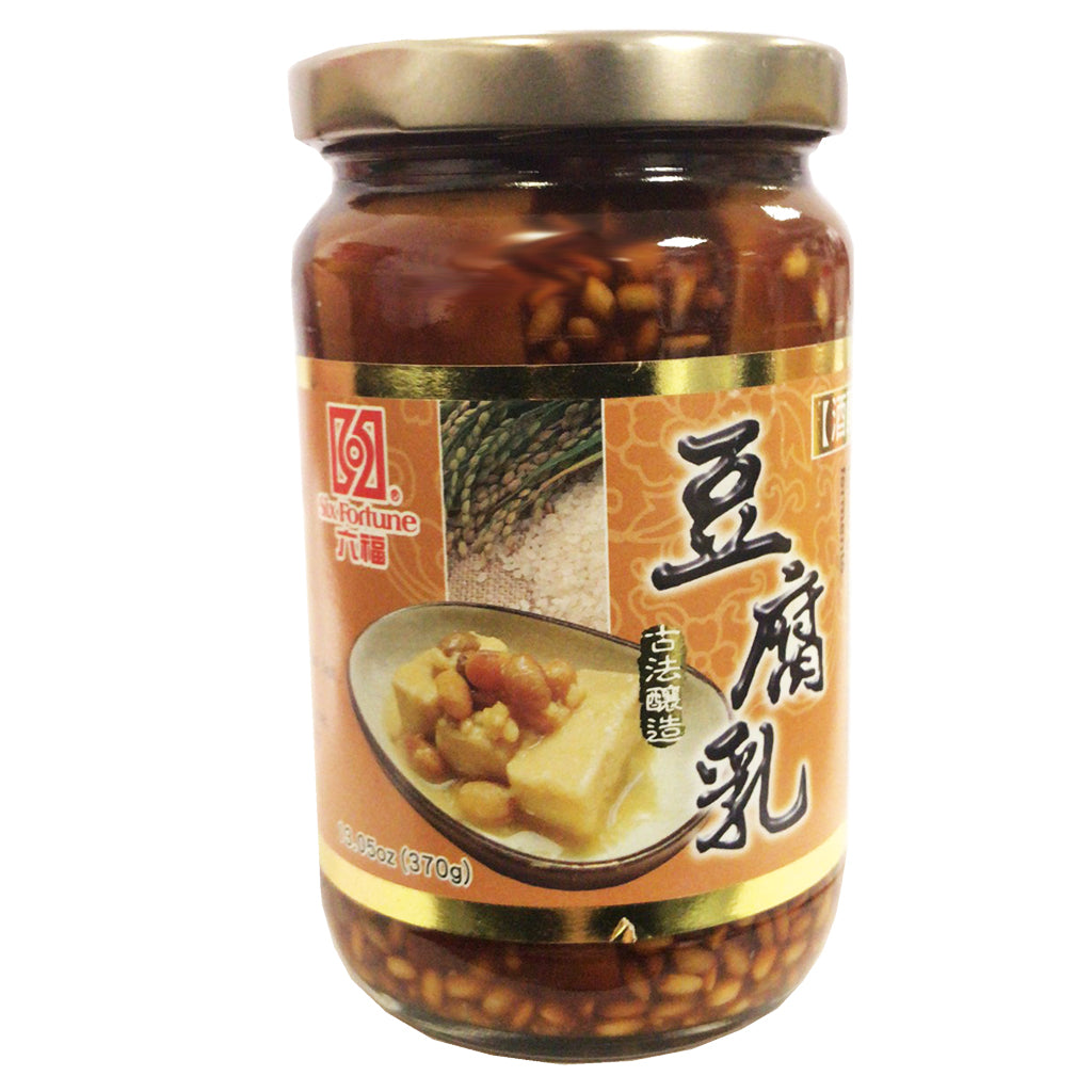 Six Fortune Fermented Glutinous Beancurd 370g ~ 六福酒釀豆腐乳 370g