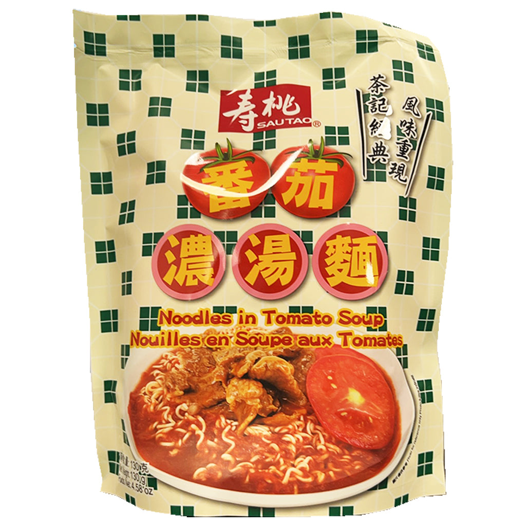 Sau Tao Tomato Soup Noodle 130g ~ 壽桃牌蕃茄濃湯麵 130g