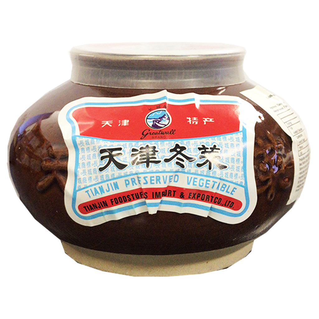 Great Wall Brand Tianjing Preserved Vegetable 600g ~ 长城牌天津冬菜 600g