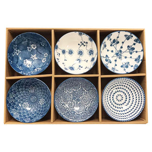 Japanese 6 Bowls 4.75 inch Type C ~ 日式碗 4.75寸6隻C款