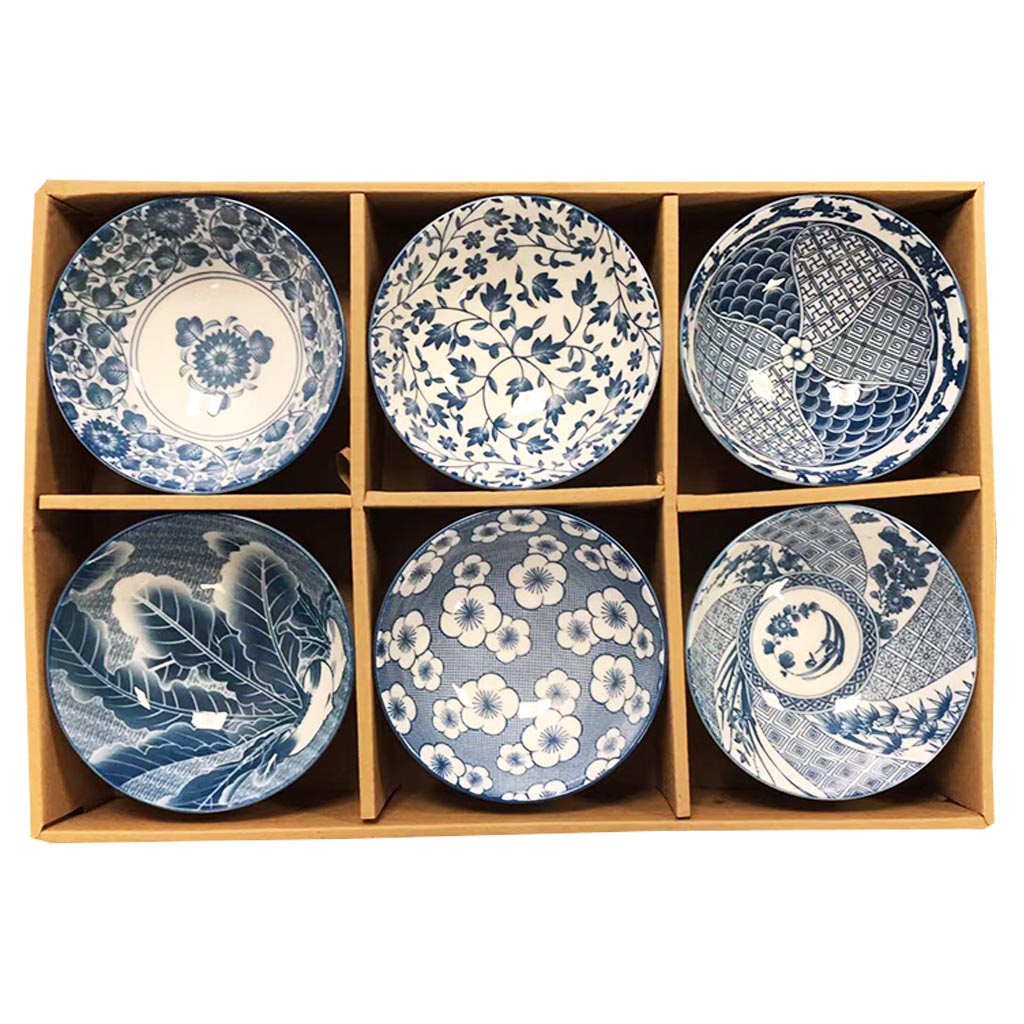 Japanese 6 Bowls 4.75 inch Type A ~ 日式碗 4.75寸6隻A款