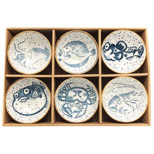 Load image into Gallery viewer, Japanese 6 Bowls 4.75 inch Type B ~ 日式碗 4.75寸6隻B款
