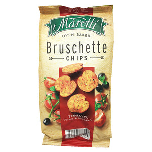 Maretti Bruschette Chips Tomato Olive 70g ~ 意式烤麵包蕃茄橄欖油味 70g