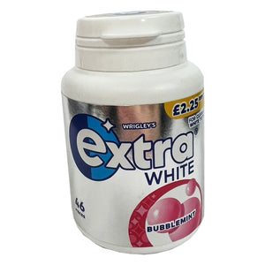 Wrigleys Extra Bubblemint Gum PM225 64g ~ Wrigleys 特级泡泡薄荷口香糖瓶装 64g