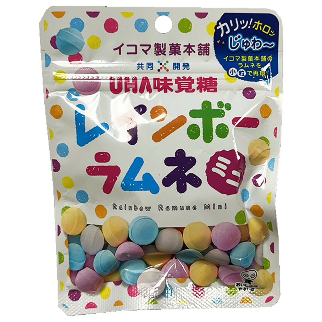 UHA Rainbow Ramune Mini Candy 30g ~ 悠哈彩虹汽水味覺糖 30g