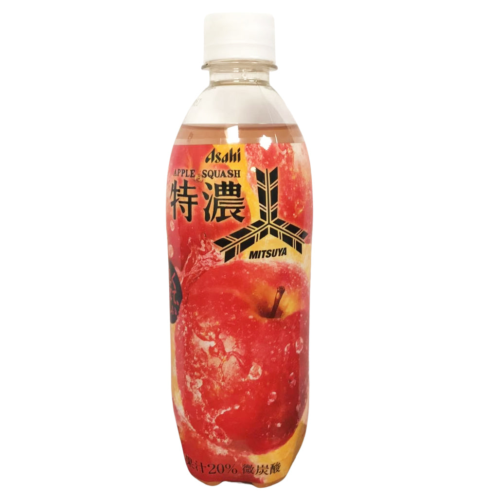 Asahi Mitsuya Apple Soda Drink 500ml ~ 朝日三箭蘋果碳酸飲 500ml