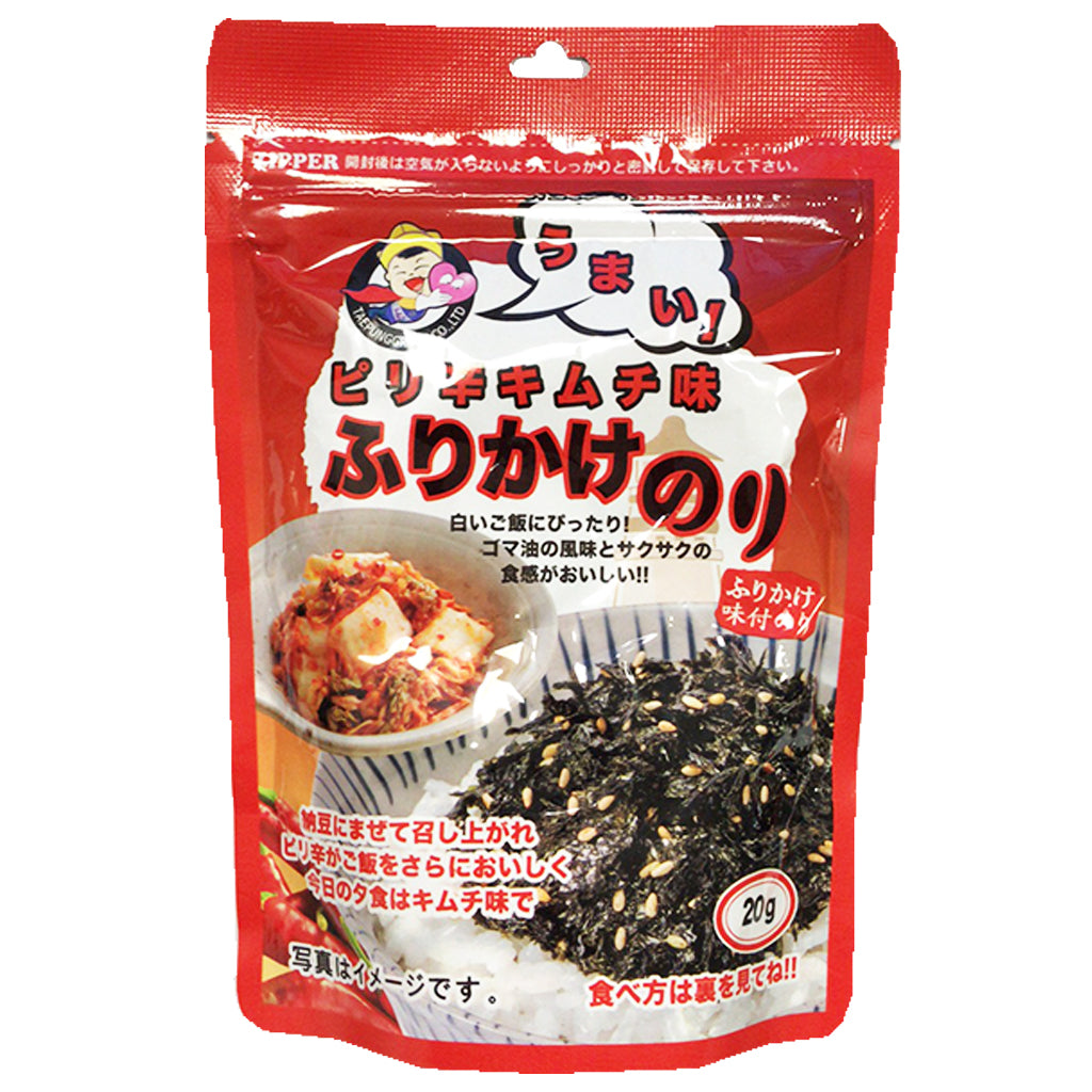 Teapung Kimchi Laver Snack 20g ~ 泡菜海苔紫菜碎 20g