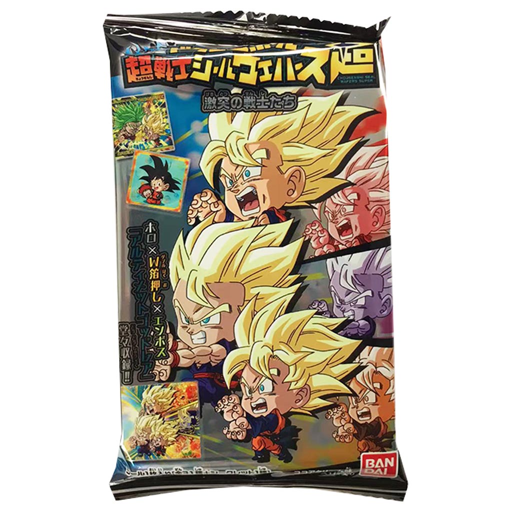 Bandai Dragon Ball Wafer Super Warrior 13g ~ 七龍珠超戰士威化餅 13g