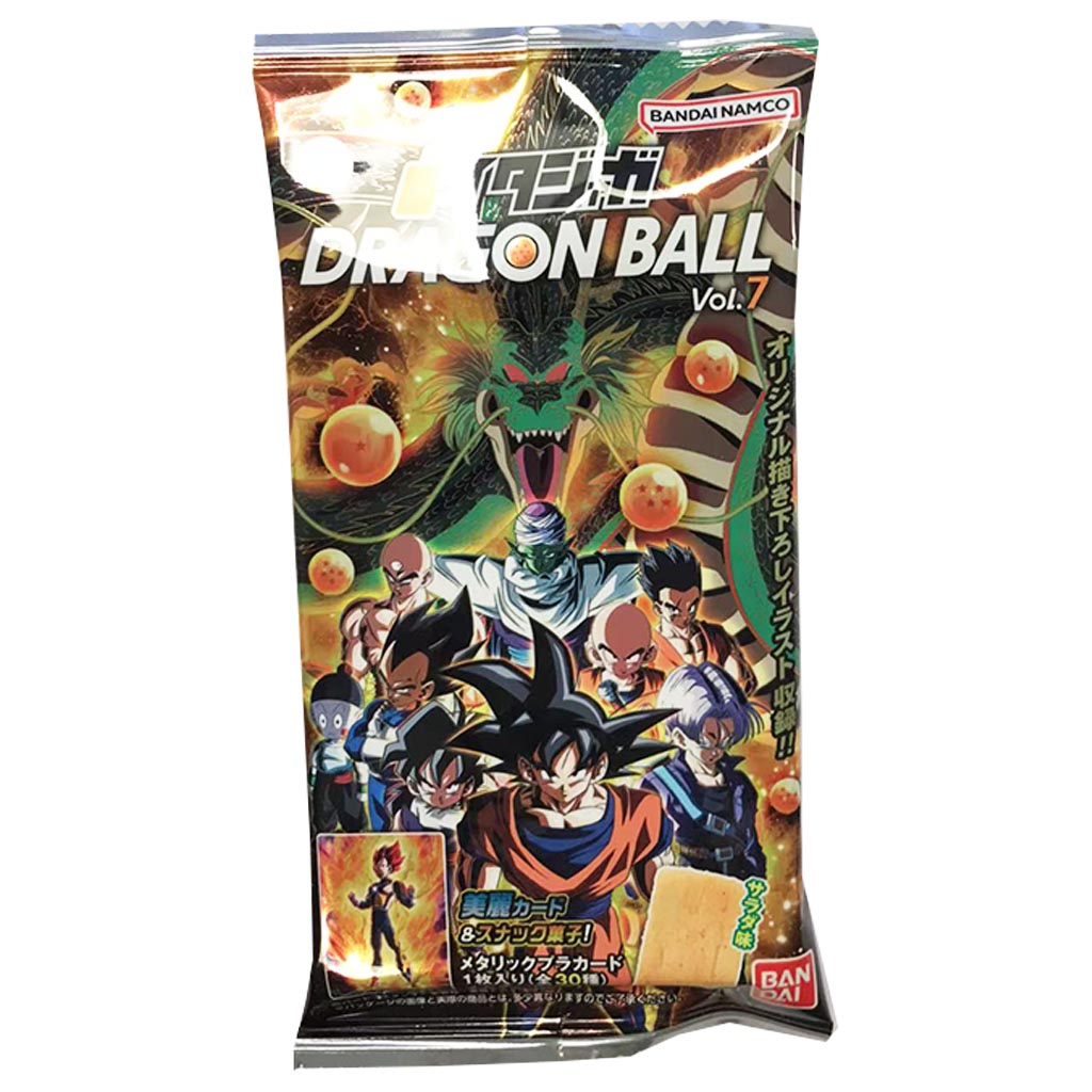 Bandai Dragon Ball Corn Snack 7g ~ 七龍珠玉米餅 7g