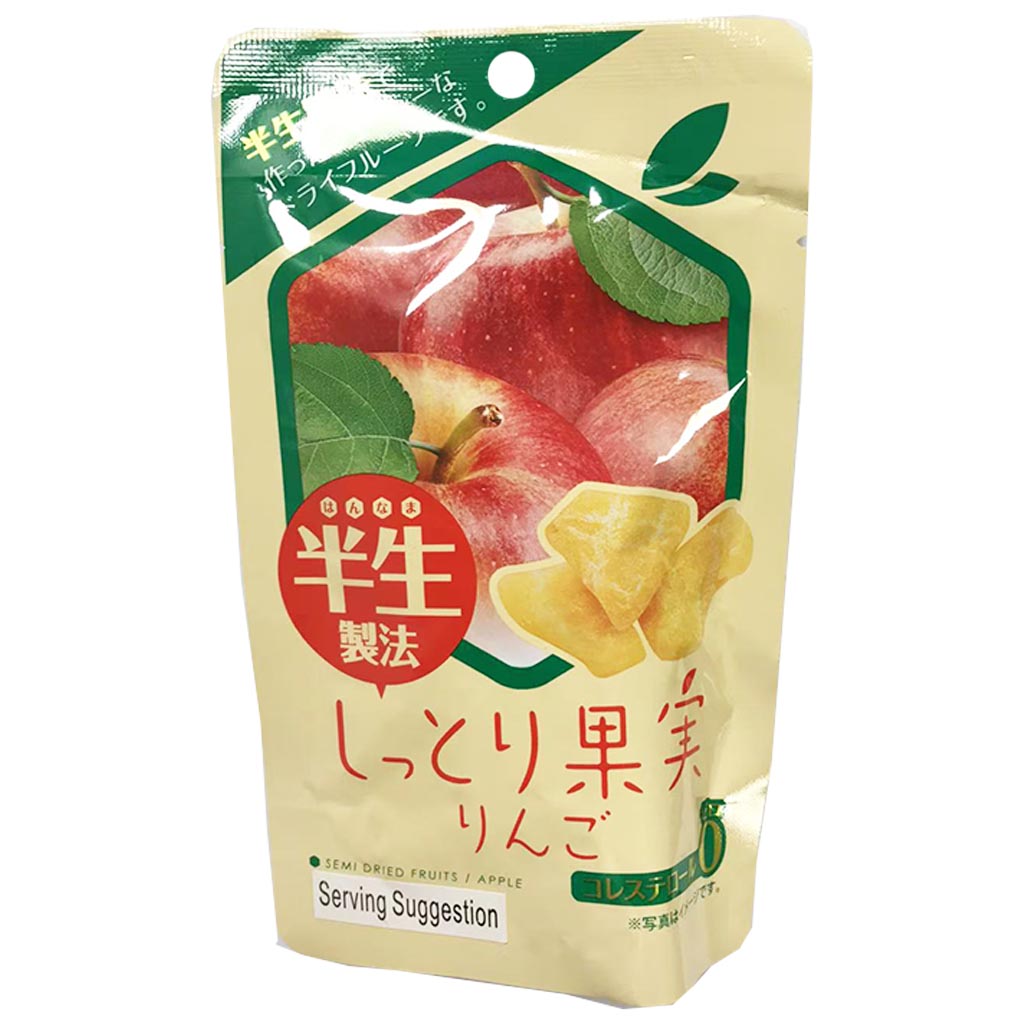 First Japan Moist Fruit Dried Apple 40g ~ 半生製法濕潤果實蘋果脯 40g