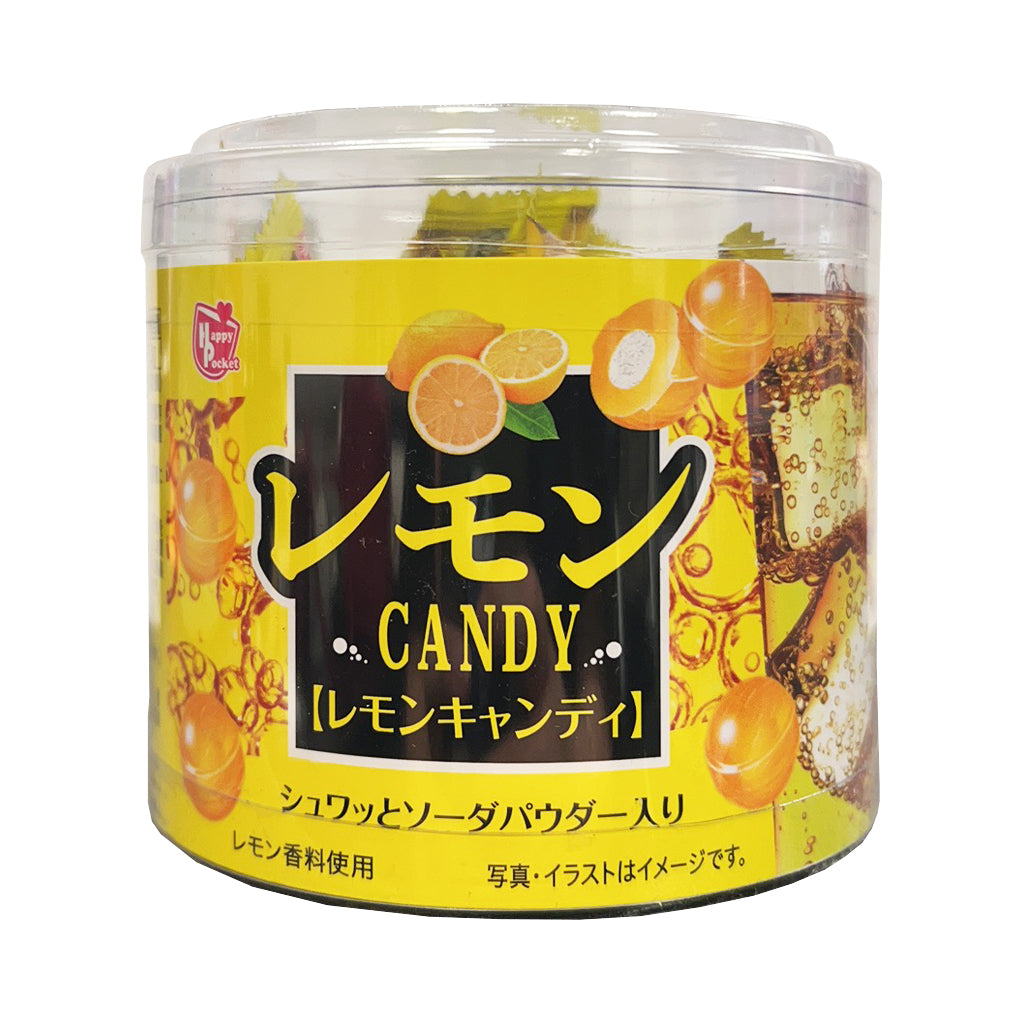 Happy Pocket Lemon Candy 90g ~ 快樂口袋柠檬糖 90g