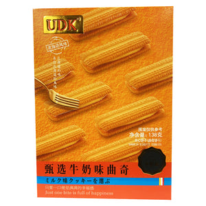 UDK Milk Flavour Cookie 138g ~ UDK 甄选牛奶味曲奇 138g