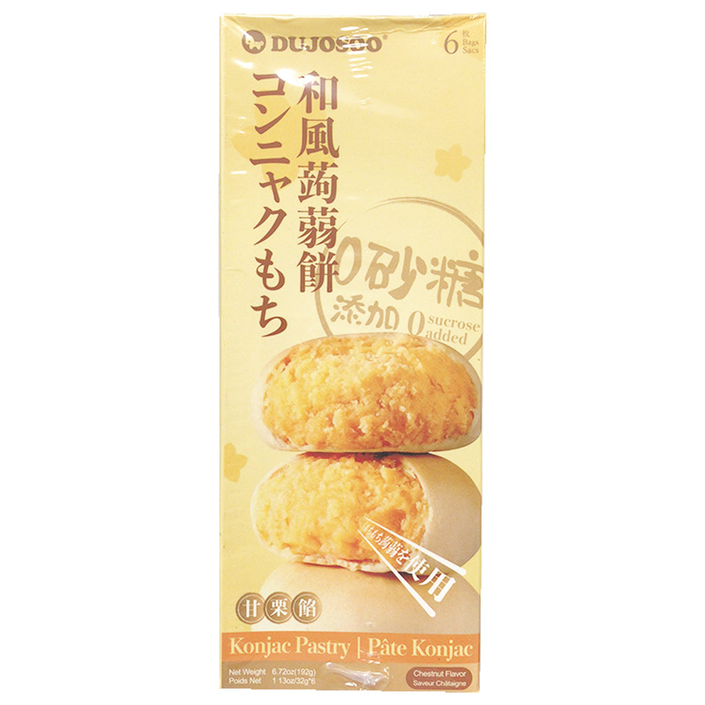 DuJoSoo Konjac Pastry Chestnut 192g ~ 暴肌独角獸和風蒟蒻饼甘栗 192g