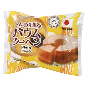 Funwari Kaoru Baumkuchen Cake Plain 55g ~ 原味年輪蛋糕 55g