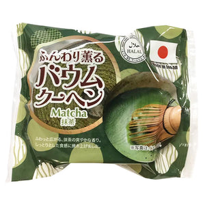 Funwari Kaoru Baumkuchen Cake Matcha 55g ~ 抹茶年輪蛋糕 55g