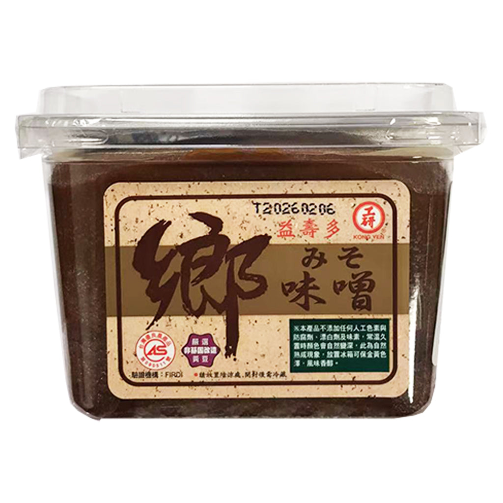 Kong Yen Miso Box 500g ~ 工研鄉味增 500g