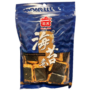 Imei Norimaki Rice Cracker Square 60g ~ 義美海苔脆塊 60g