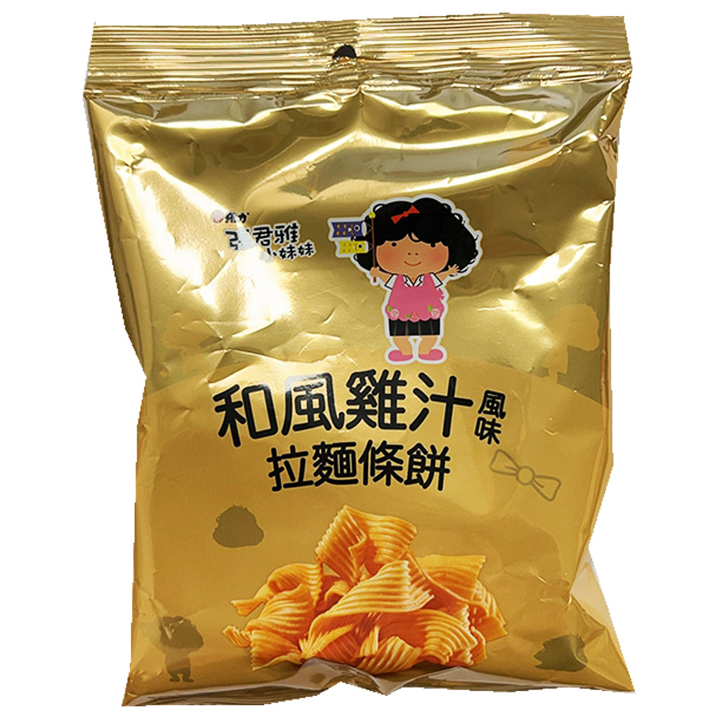 GGE Wheat Cracker Japanese Seasoning 65g ~ 张君雅小妹妹 和风鸡汁 拉面条饼 65g