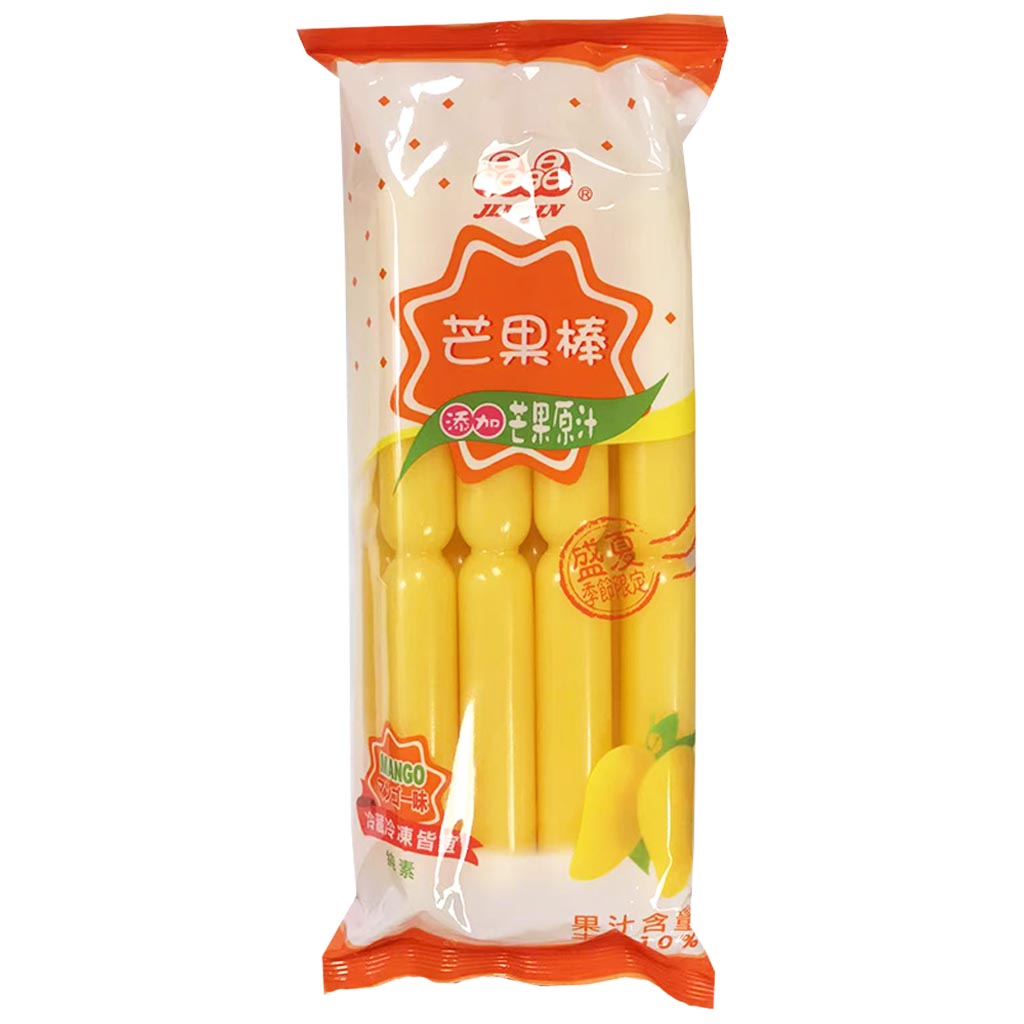 Jin Jin Ice Pops Mango Flavour  8x85g ~ 晶晶 芒果棒 8x85g
