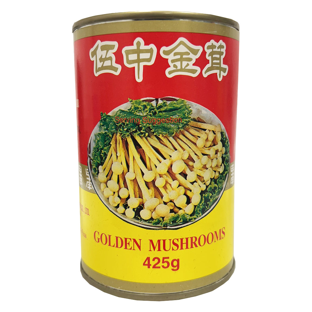 Wu Chung Golden Mushroom 425g ~ 伍中金茸 425g