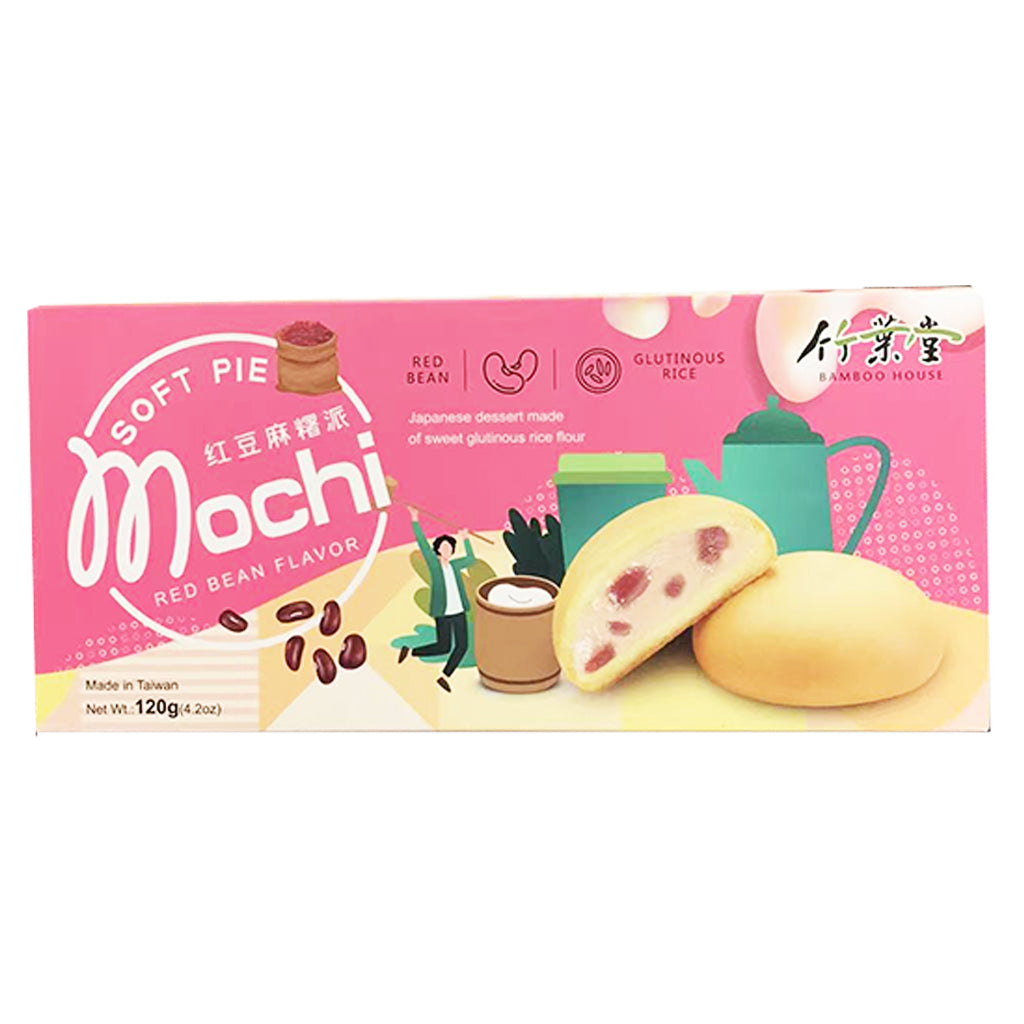 Bamboo House Red Bean Mochi Soft Pie 120g ~ 竹葉堂紅豆麻薯派 120g