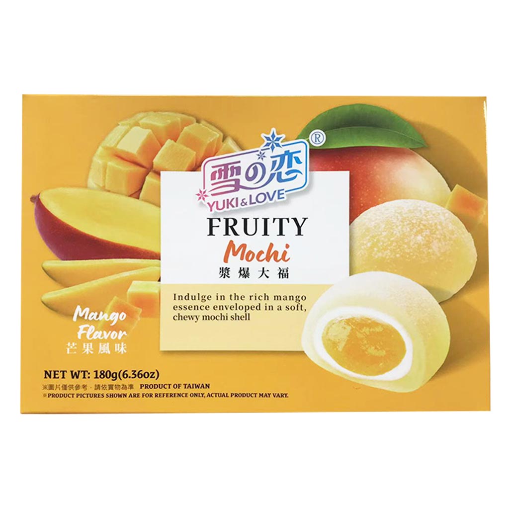 Yuki&Love Fruity Mochi Mango 180g ~ 雪の恋漿爆大福芒果 180g