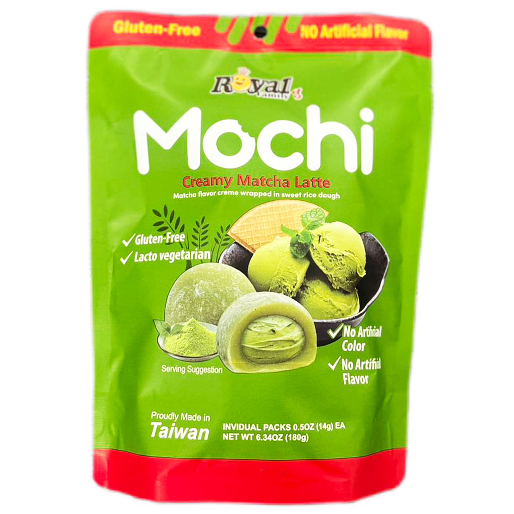 Royal Family Mochi Matcha Latte 180g ~ 皇族麻糬濃抹茶 180g