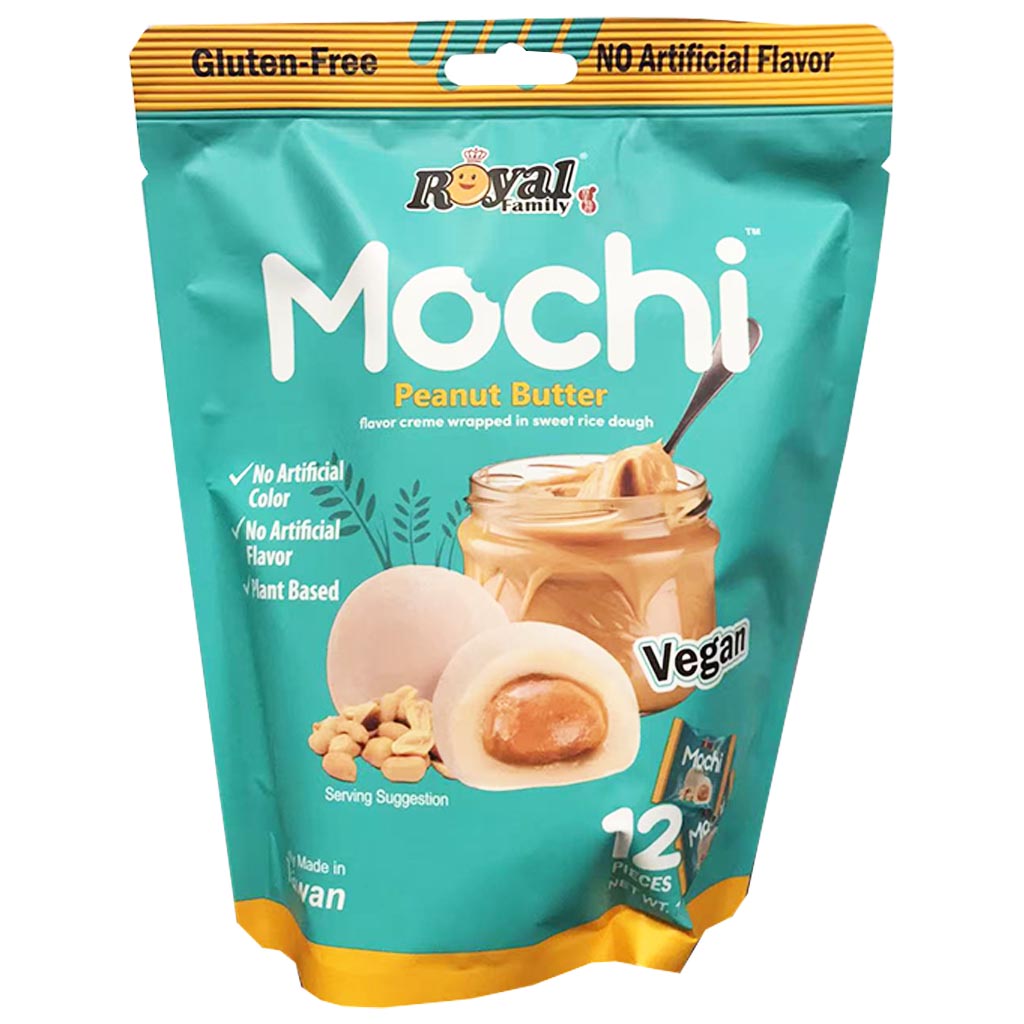 Royal Family Mochi Peanut Butter 180g ~ 皇族麻糬纯浓花生 180g