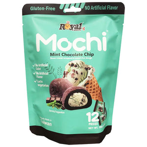 Royal Family Mochi Mint Chocolate Chip 180g ~ 皇族麻糬薄荷巧克力脆片 180g