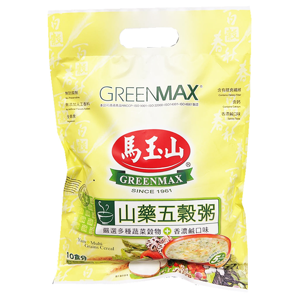 Greenmax Yam and Multi Grains Cereal 350g ~ 马玉山 山药五谷粥 350g