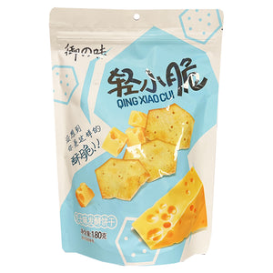 YuZhiWei QingXiaoCui Biscuit Cheese 180g ~ 御之味輕小脆芝士味發酵饼乾 180g