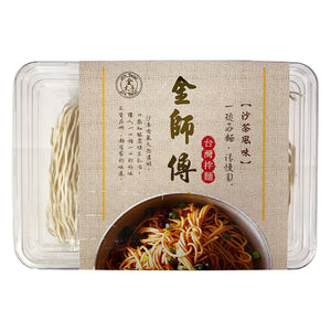 Jin Shih Fu Taiwan Noodles Shacha Flavour 570g ~ 金师傅台灣拌面沙茶風味 570g