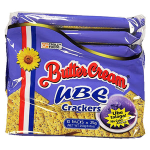 Sunflower Cracker Ube Flavour 250g ~ 太阳花 饼干 芋头味 250g