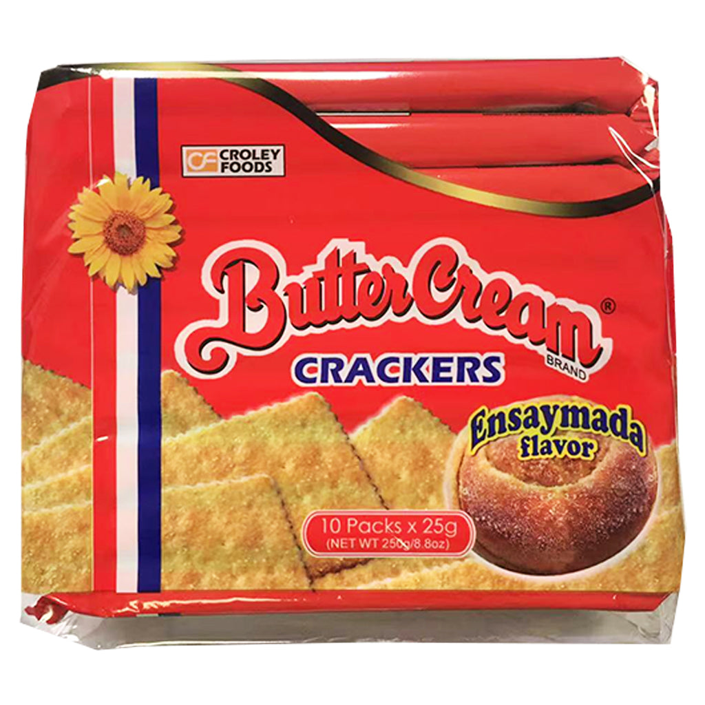 Croley Foods Butter Cream Cracker Ensaymada 250g ~ CroleyFoods奶油饼干菲律賓甜奶油 250g