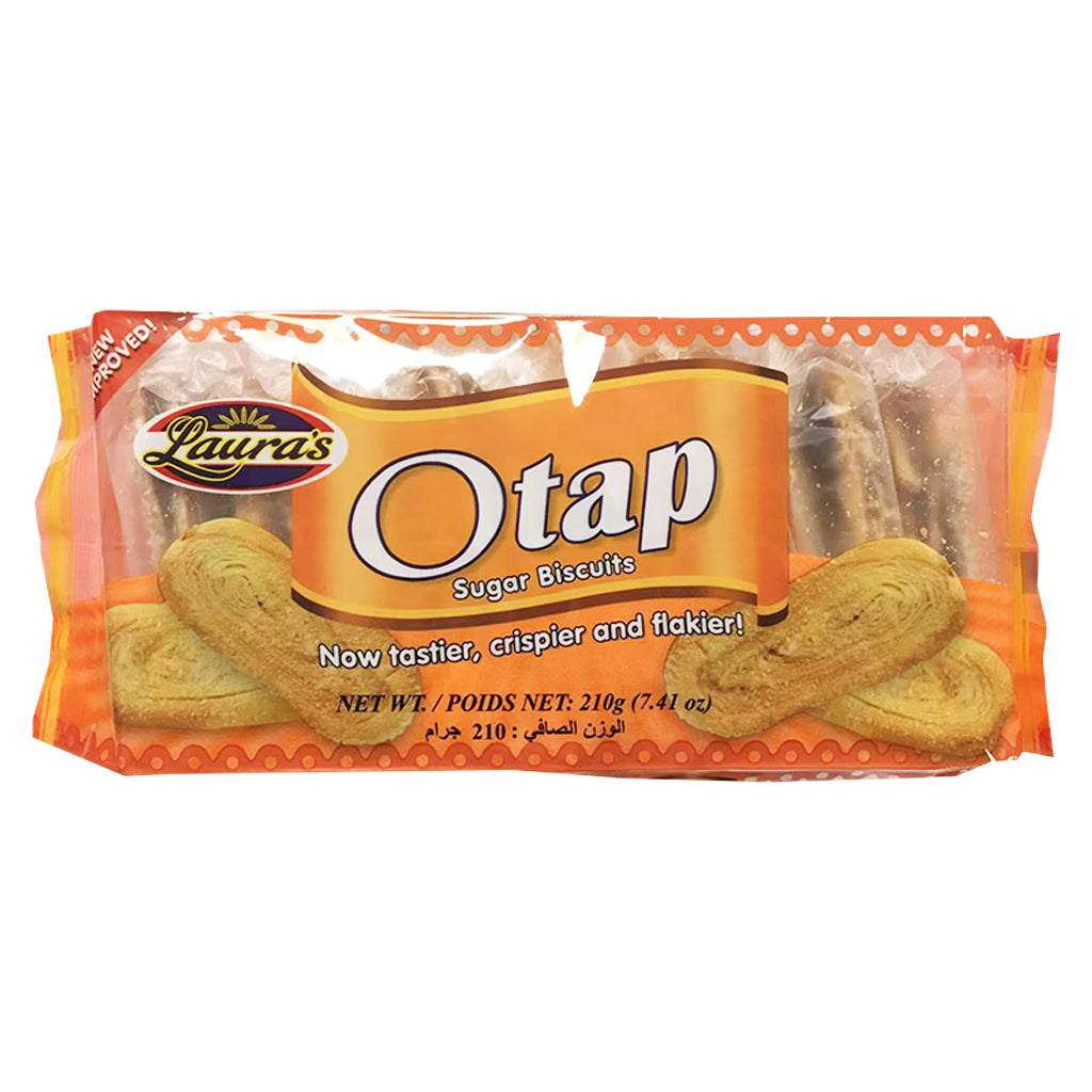 Lauras Otap Cookie Original 210g ~ Lauras原味Otap酥饼 210g