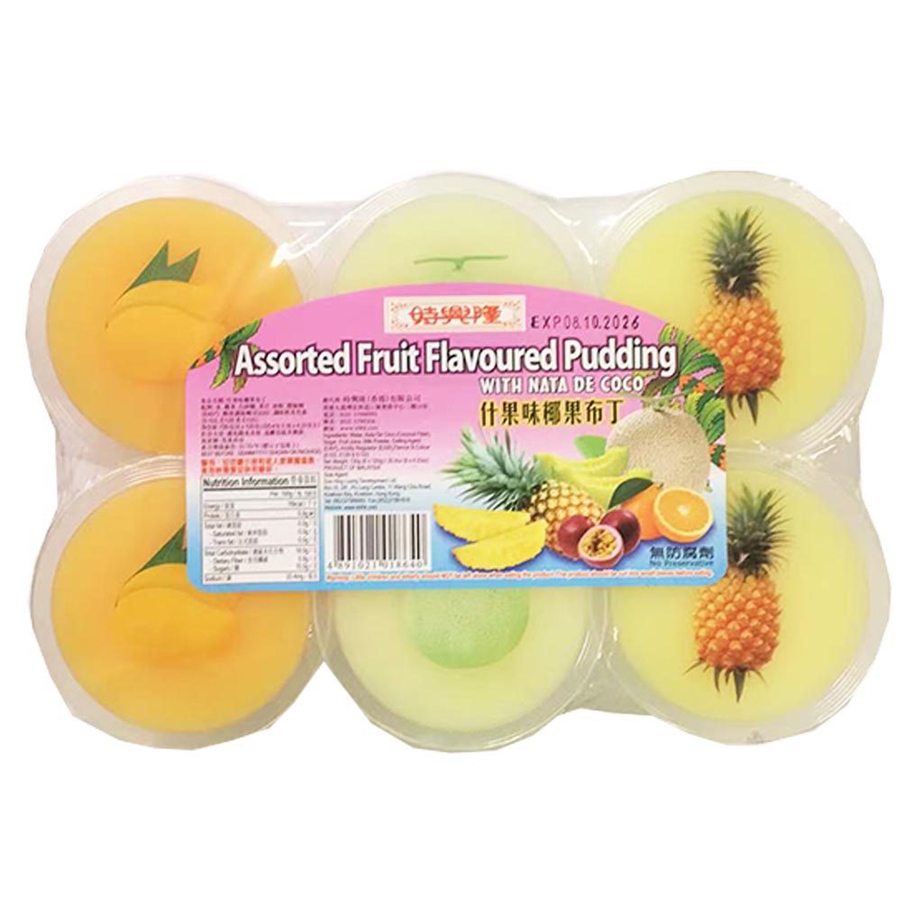 SzeHingLoong Assorted Pudding Nata De Coco 720g ~ 時興隆椰果布丁什果 720g