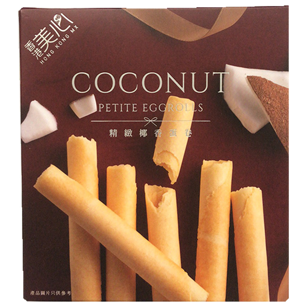 Mei Xin Petite Coconut Eggrolls 34.8g ~ 美心精緻椰香蛋卷 34.8g