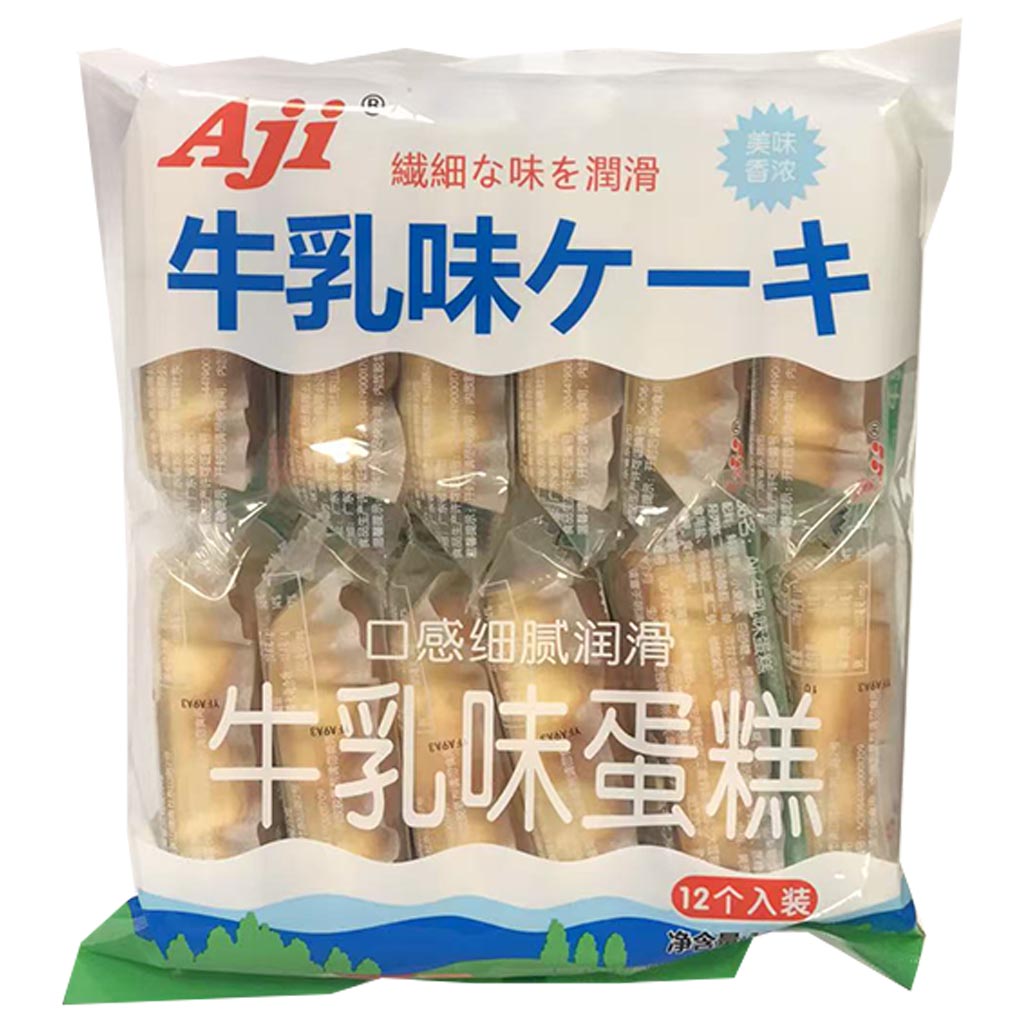 Aji Milk Flavoured Cake 180g ~ Aji牛乳味蛋糕 180g