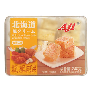 Aji Hokkaido Style Milk Caramel Treats 240g ~ Aji 北海道风味芙 扁桃仁味 240g